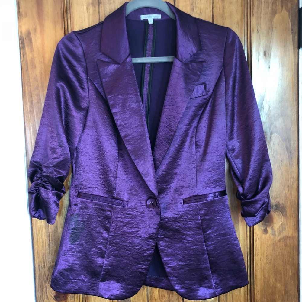 Plum Charlotte Russe Blazer